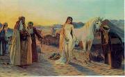 unknow artist Arab or Arabic people and life. Orientalism oil paintings 101 painting